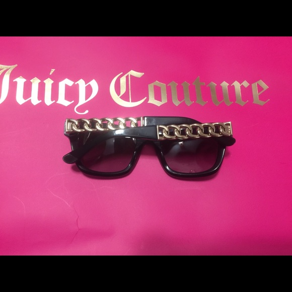 Juicy Couture Gold Chain Sunglasses 😎 - Picture 9 of 10